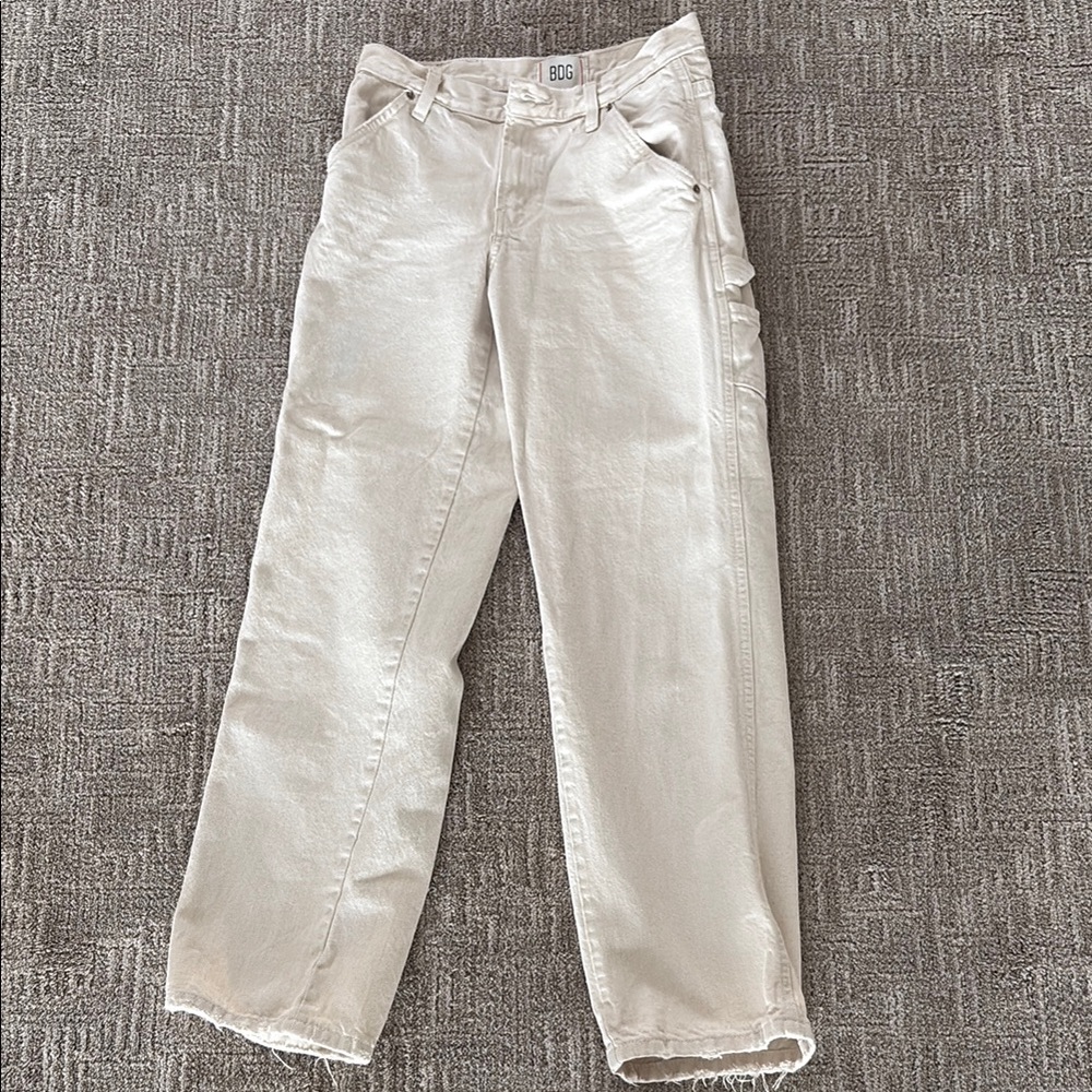 BDG Light Beige Denim Pants